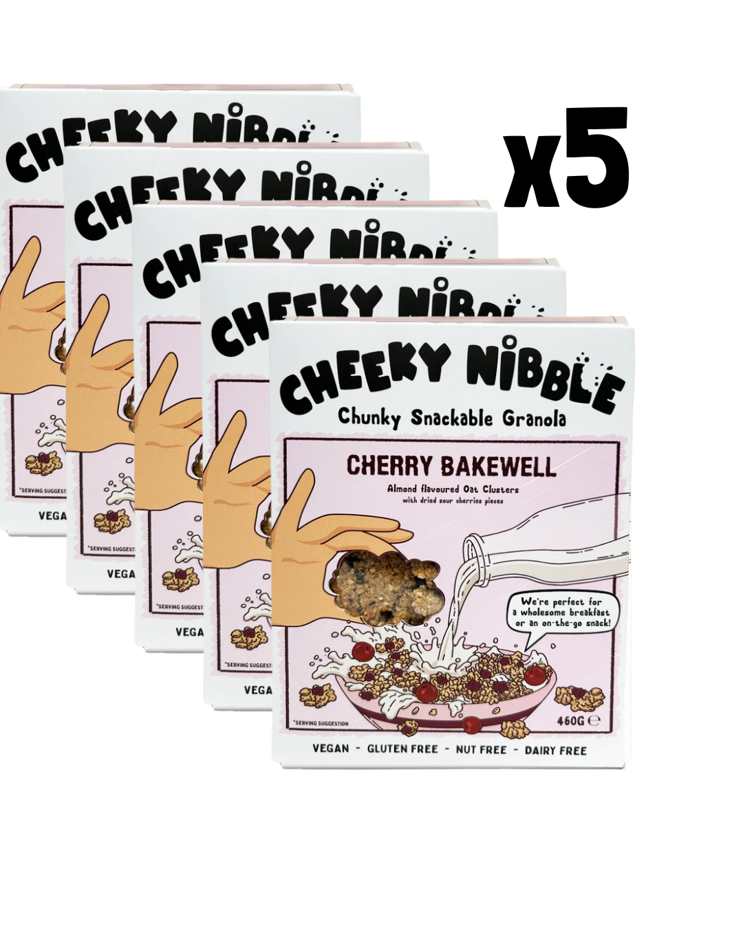 Cherry Bakewell Granola: Case of 5